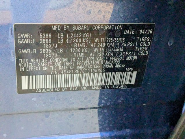 New 2026 DAYBREAK BLUE PEARL Subaru Premium Hybrid image 15