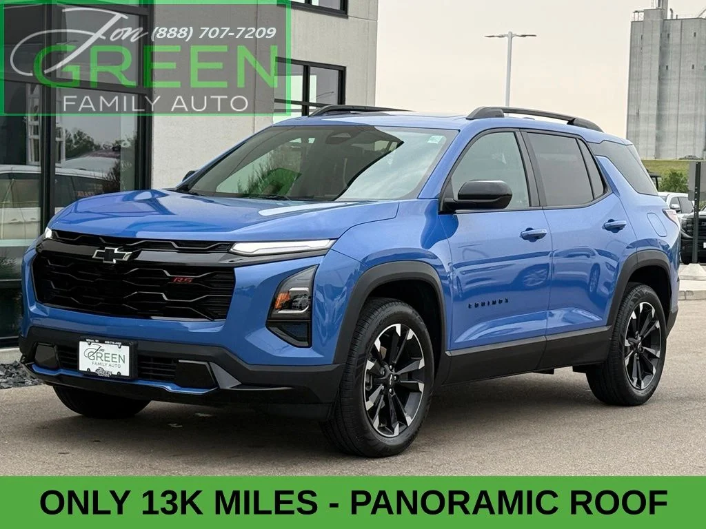 Used 2025 Blue Chevrolet RS image 1