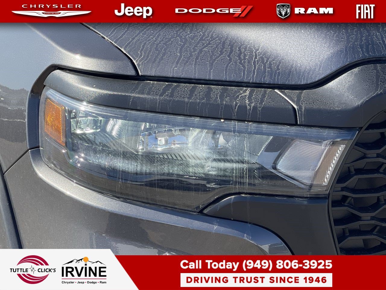 New 2026 Granite Crystal Metallic Clear-Coat Exterior Paint RAM Rebel image 7
