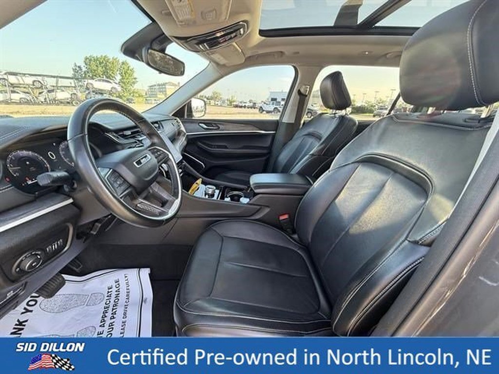 Used 2021 Baltic Gray Metallic Clear Coat Jeep Limited image 19