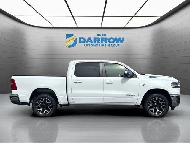 New 2026 Bright White Clear-Coat Exterior Paint RAM Laramie image 7
