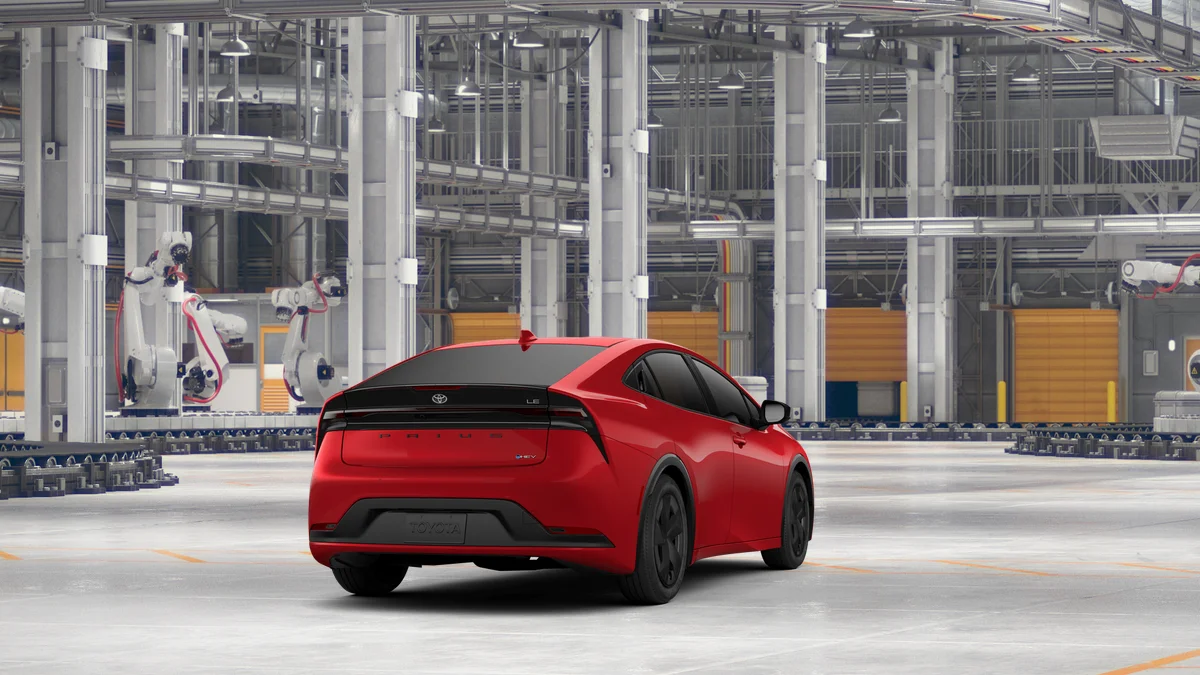 New 2026 Supersonic Red Toyota LE image 9