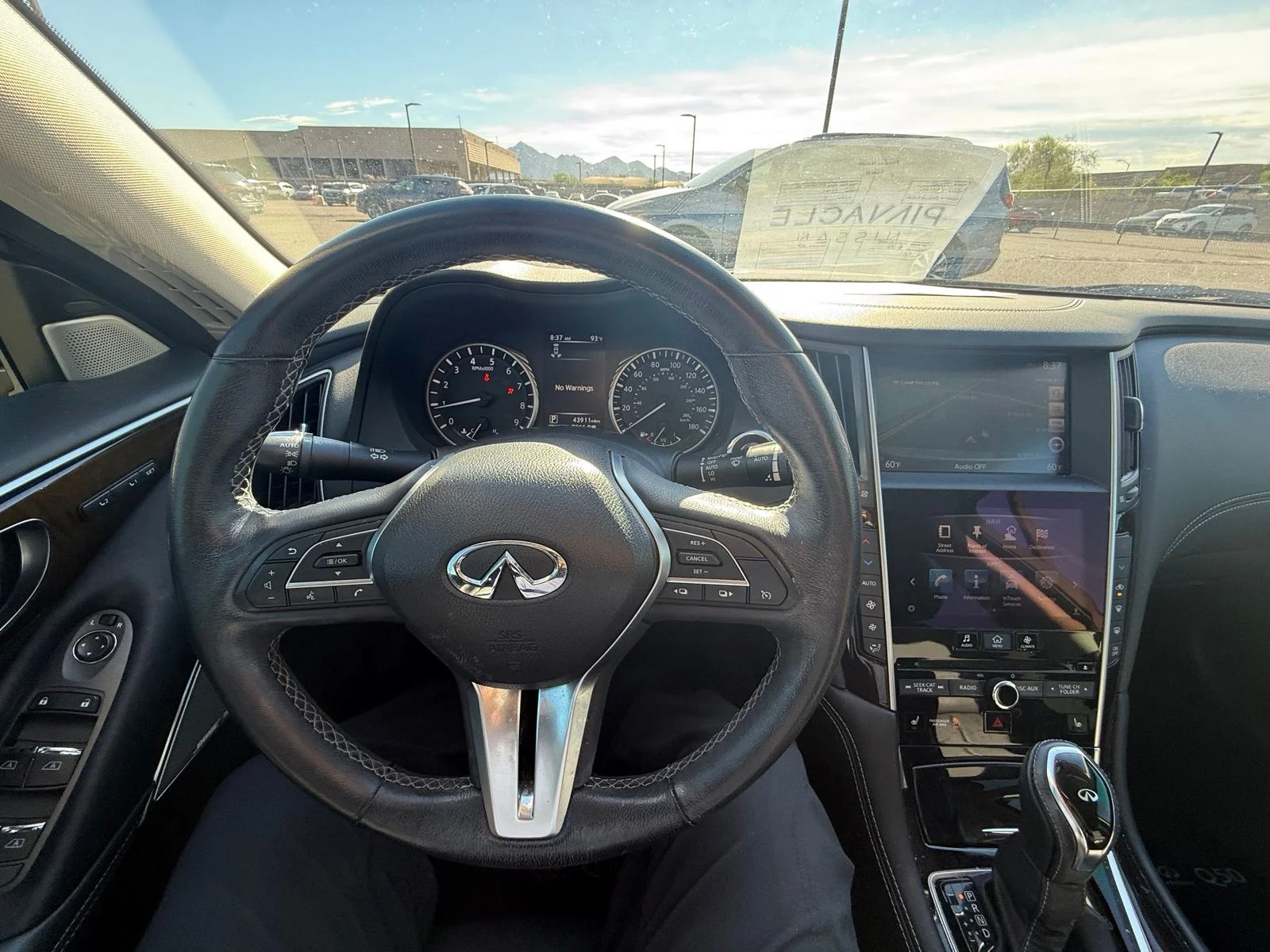 Used 2018 Mocha Almond INFINITI 3.0t Luxe image 21
