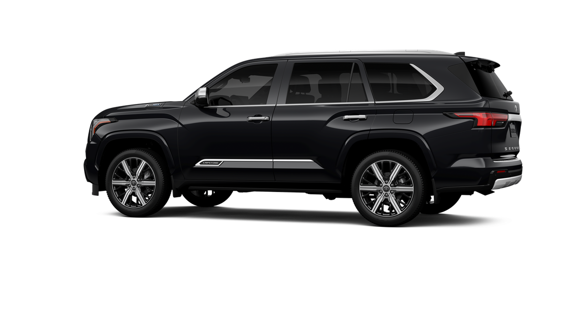 New 2026 Midnight Black Metallic Toyota Capstone image 5