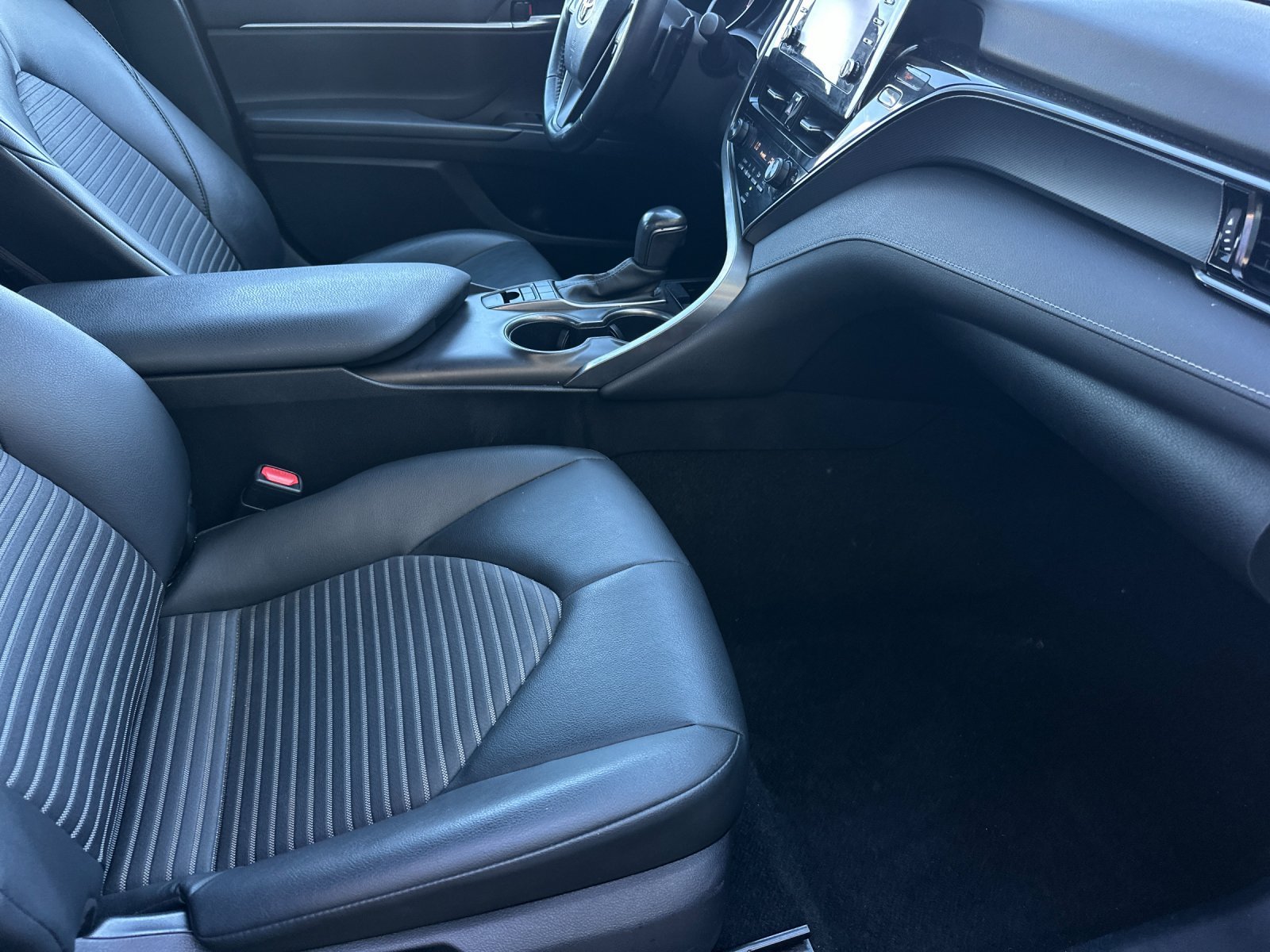 Used 2023 Midnight Black Metallic Toyota SE image 15