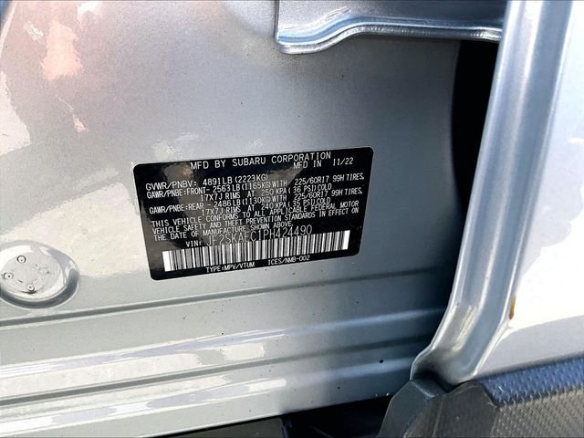 Used 2023 Silver Subaru Premium image 35