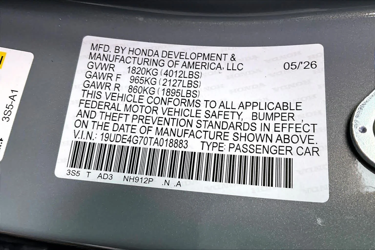 New 2026 Urban Gray Pearl Acura w/A-Spec Technology Package image 20