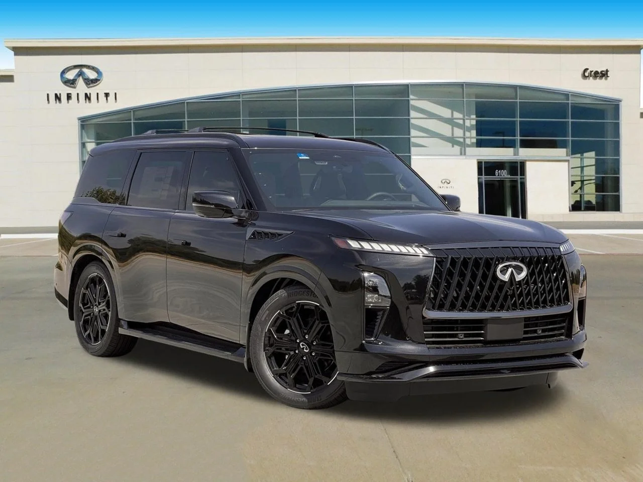 New 2027 MINERAL BLACK INFINITI Sport 4WD image 2