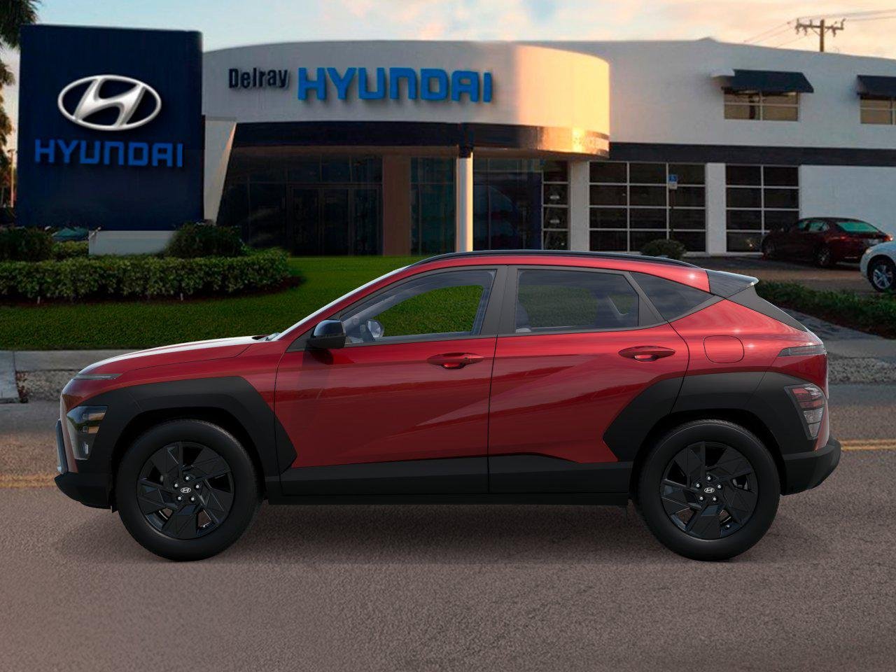 New 2026 Red Hyundai SEL Sport image 3