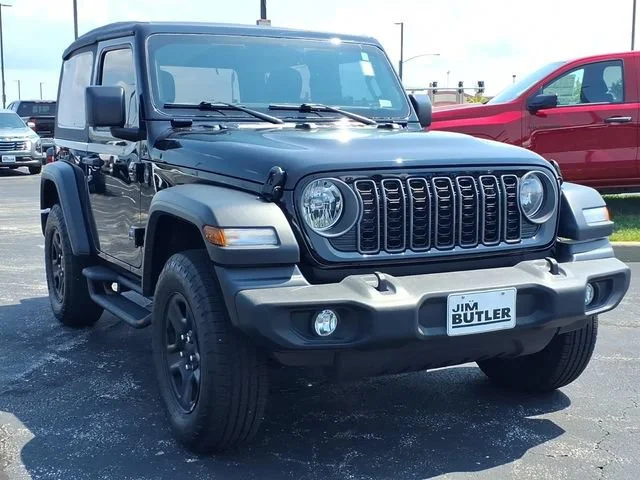 Used 2025 Black Jeep 2-Door Sport 4x4 image 23