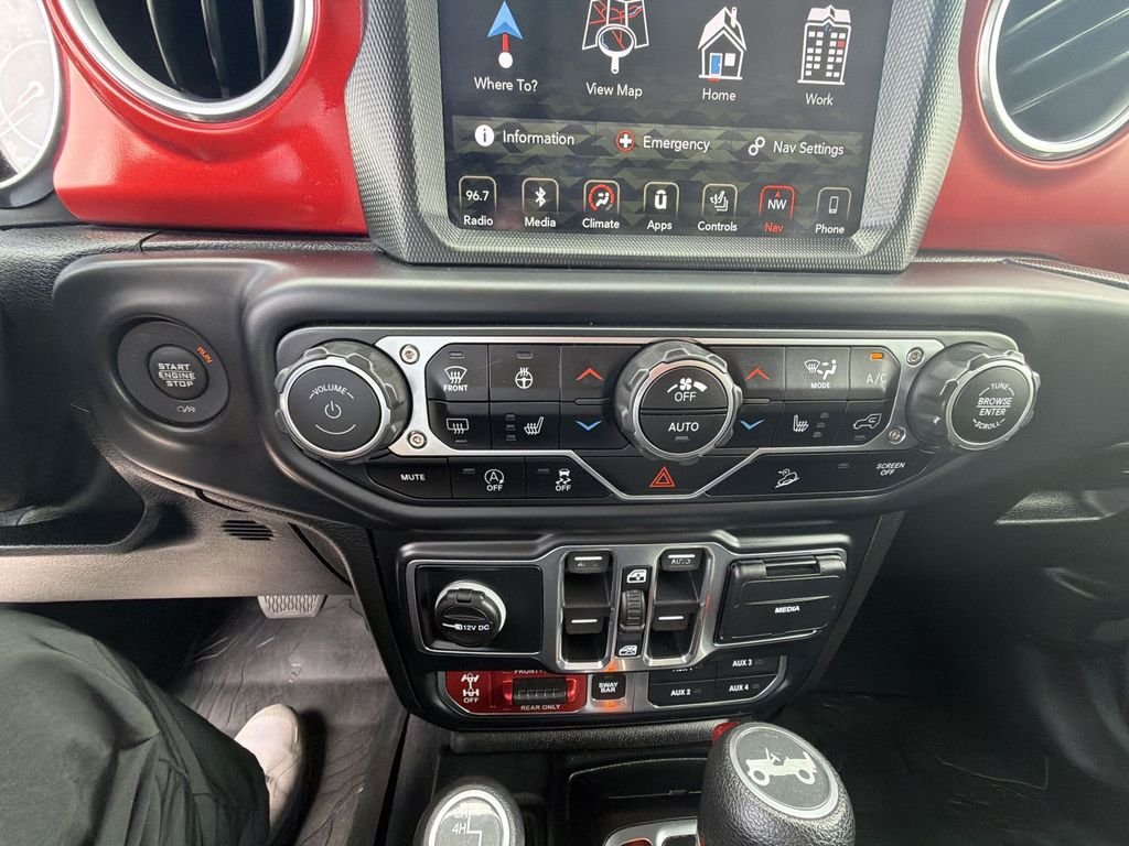 Used 2019 Blue Jeep Unlimited Rubicon image 24