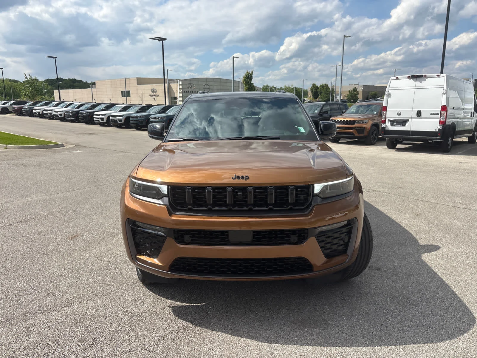 New 2026 Copper Shino Metallic Clear-Coat Exterior Paint Jeep Summit image 3