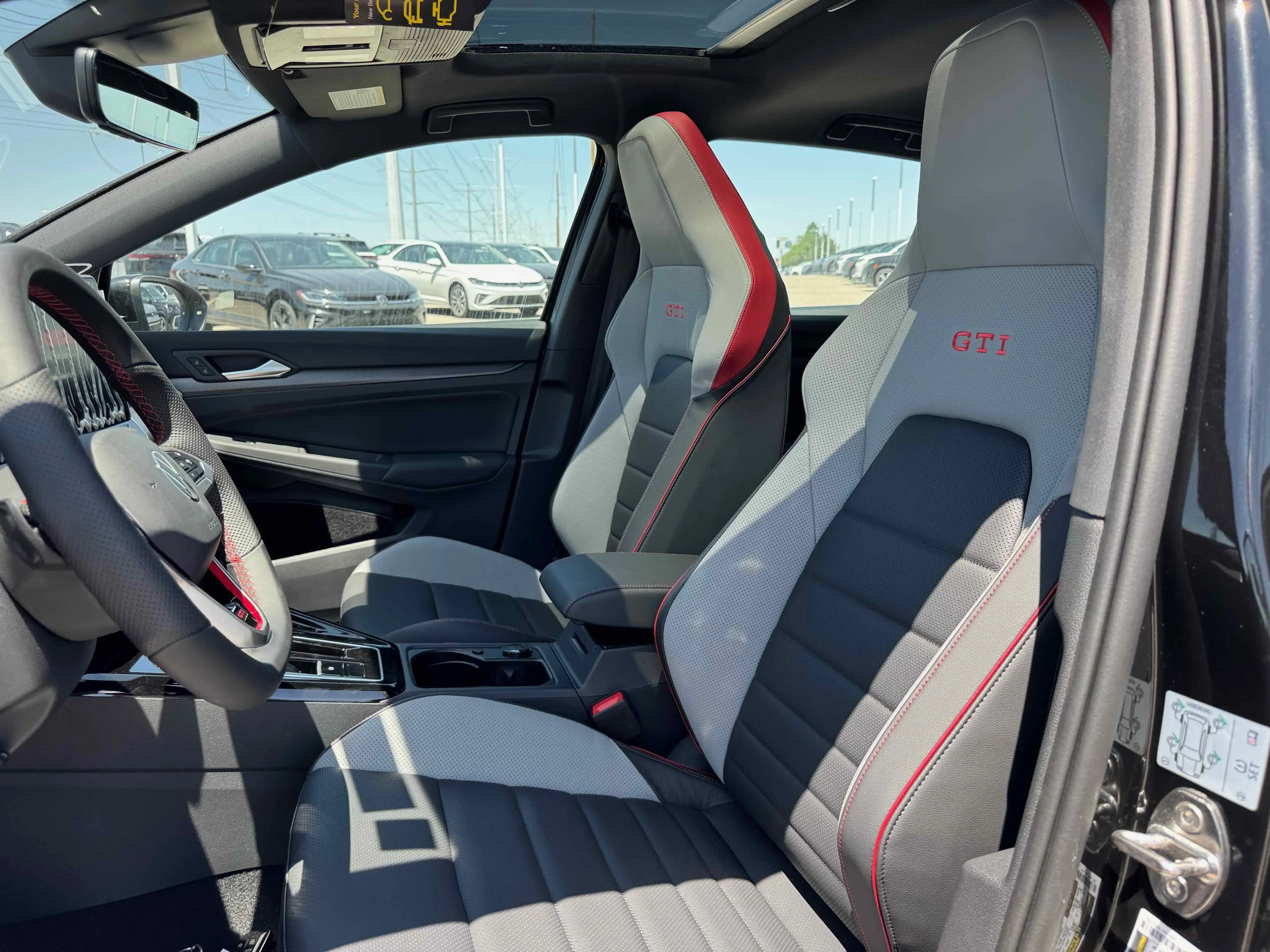New 2025 Black Volkswagen SE image 4