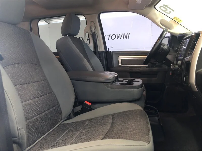 Used 2019 Bright White Clearcoat Ram Big Horn image 9