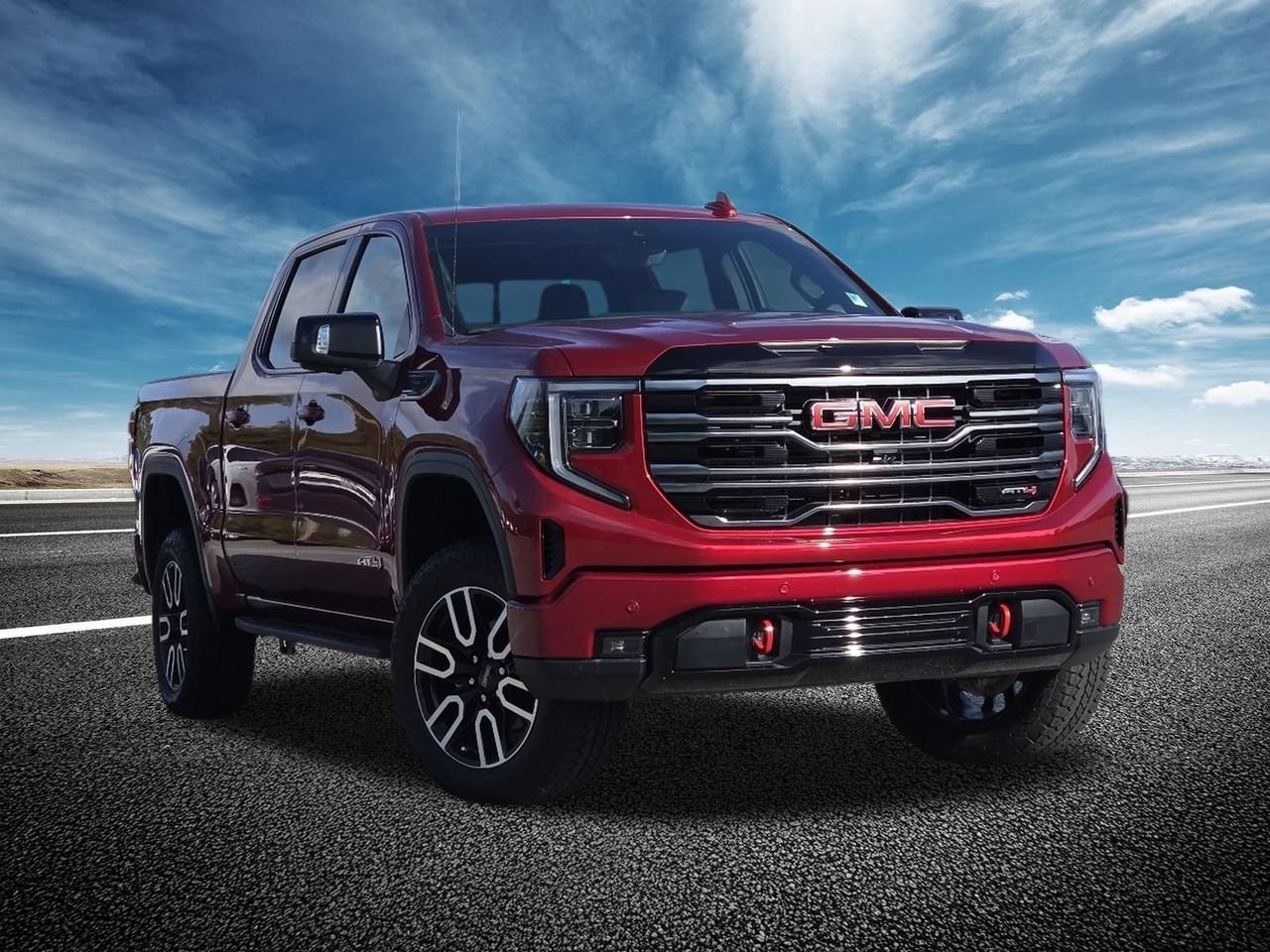 New 2026 Volcanic Red Tintcoat GMC AT4 image 2