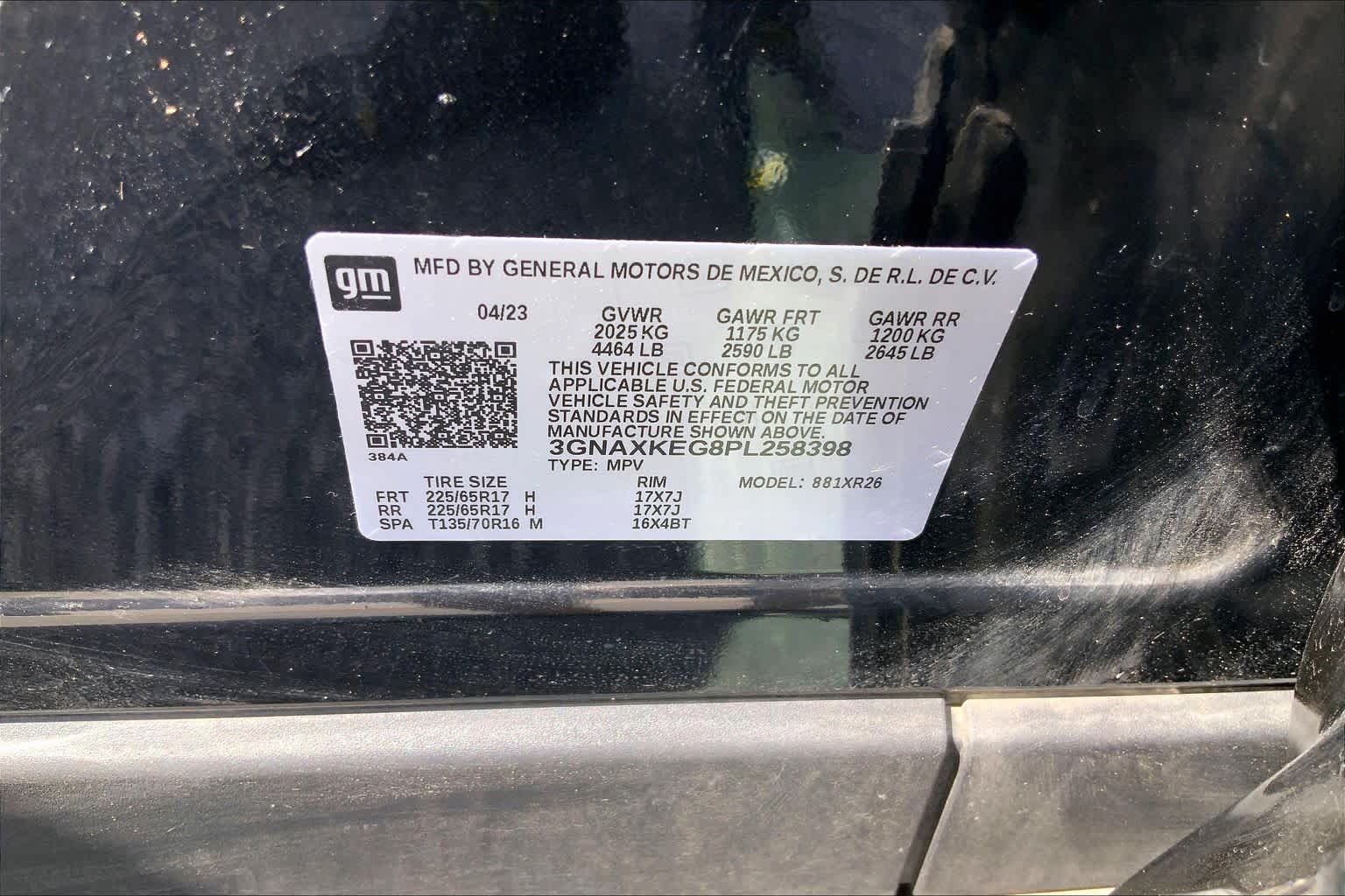 Used 2023 Mosaic Black Metallic Chevrolet LT image 29