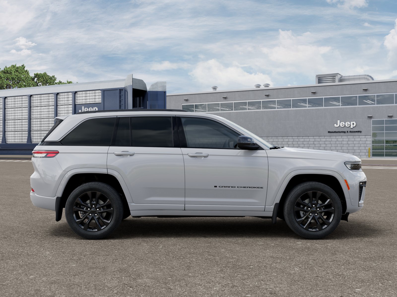 New 2026 Bright White Clear-Coat Exterior Paint Jeep Limited Reserve image 47