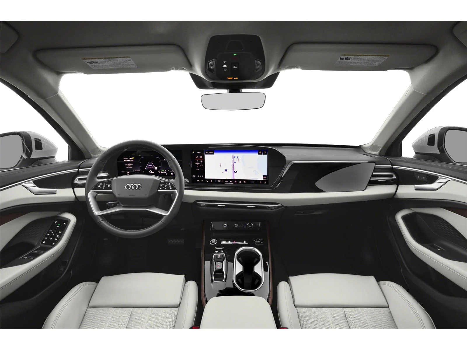 New 2026 Mythos Black Metallic Audi Premium Plus image 2
