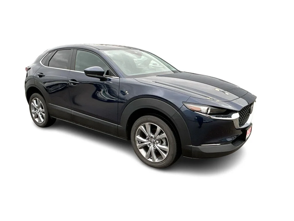 Used 2023 Deep Crystal Blue Mica Mazda GS AWD at Dilawri Certified - Low Milage - Local B image 2