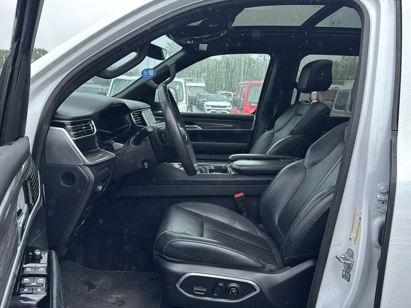 Used 2022 Bright White Clearcoat Jeep Series II image 2