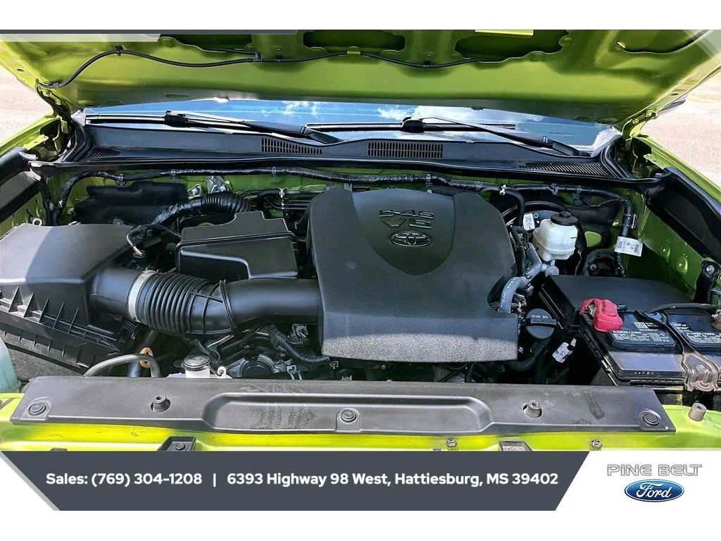 Used 2023 Electric Lime Metallic Toyota TRD Sport image 8