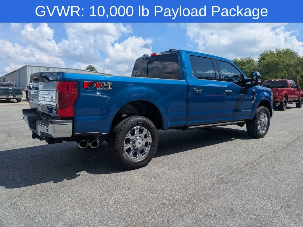 Used 2022 Blue Ford King Ranch image 4