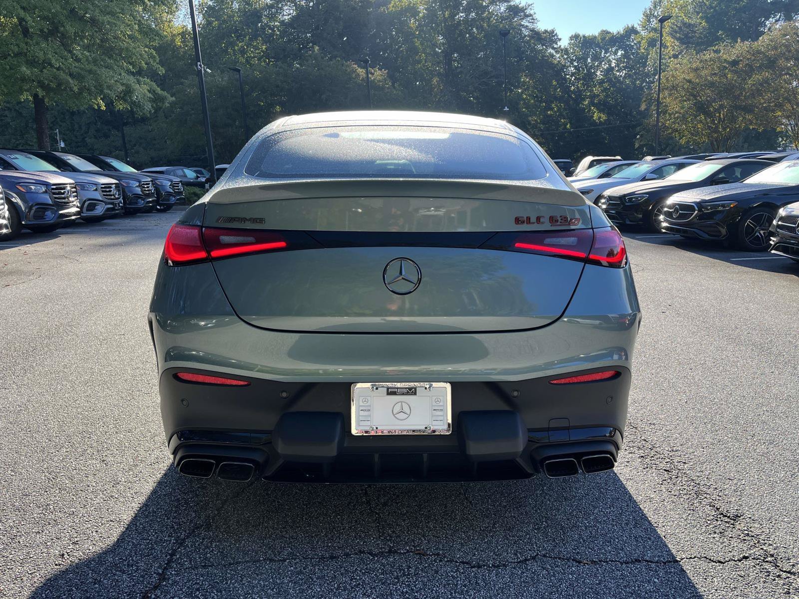 Certified Used 2025 Verde Silver Metallic Mercedes-Benz AMG® GLC 63 S E Performance 4MATIC® Coupe image 10