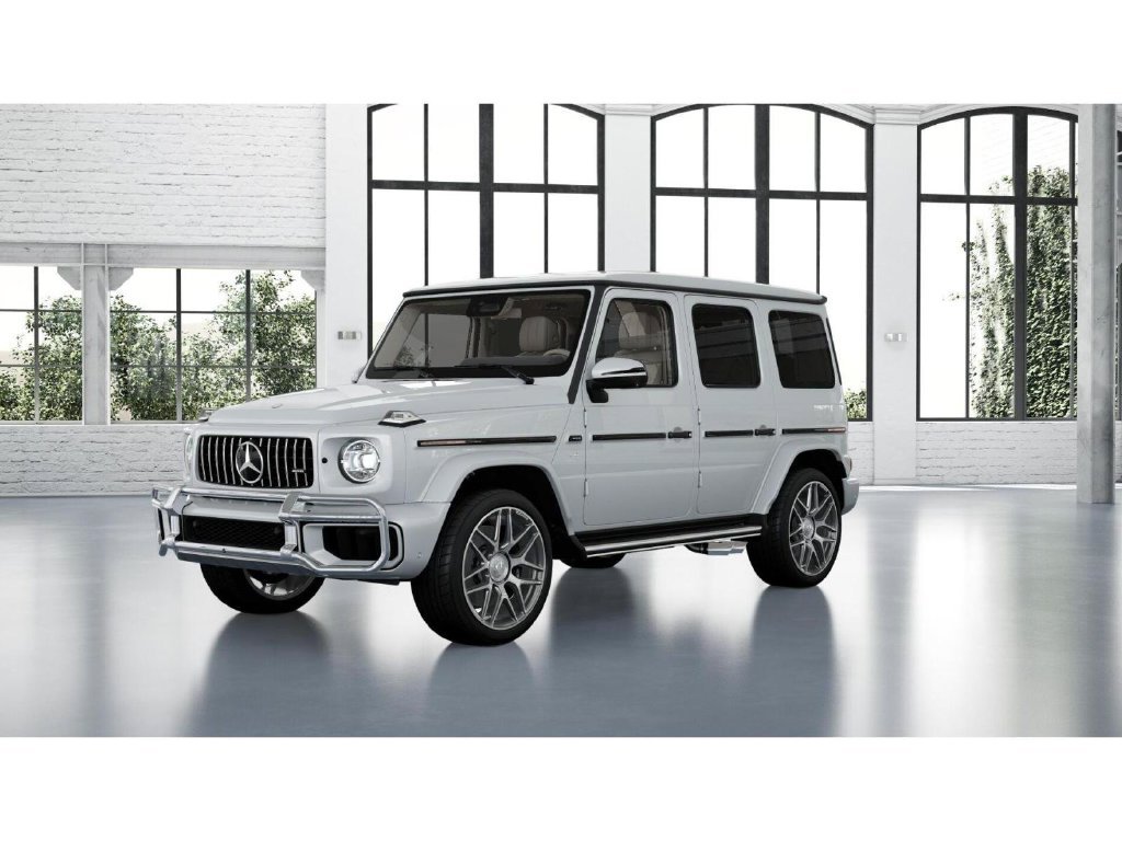 New 2027 MANUFAKTUR Moonlight White Metallic Mercedes-Benz AMG® G 63 SUV image 39