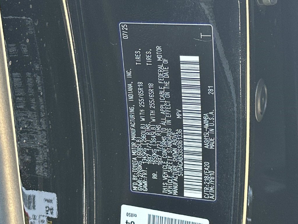 Used 2025 Black Toyota XLE image 30