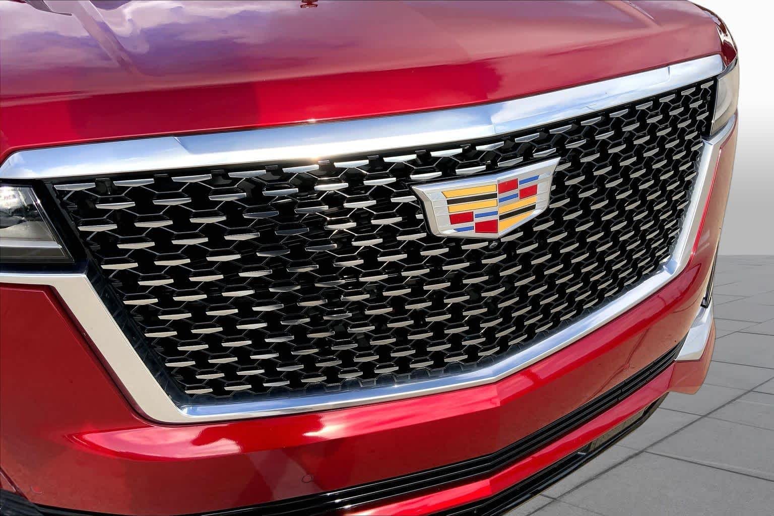 Used 2024 Radiant Red Tintcoat Cadillac Premium Luxury image 30