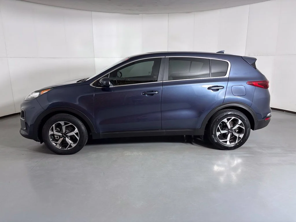 Used 2022 Blue Kia LX image 5