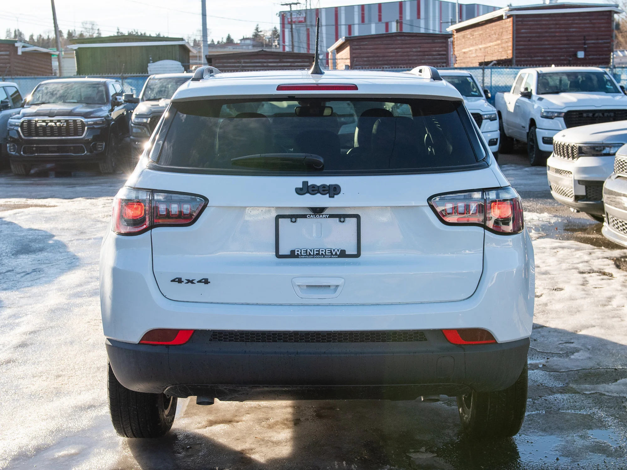 New 2026 White Jeep North* image 3