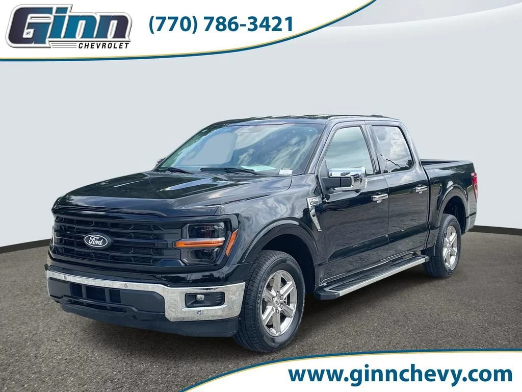 Used 2024 Black Ford XLT image 1