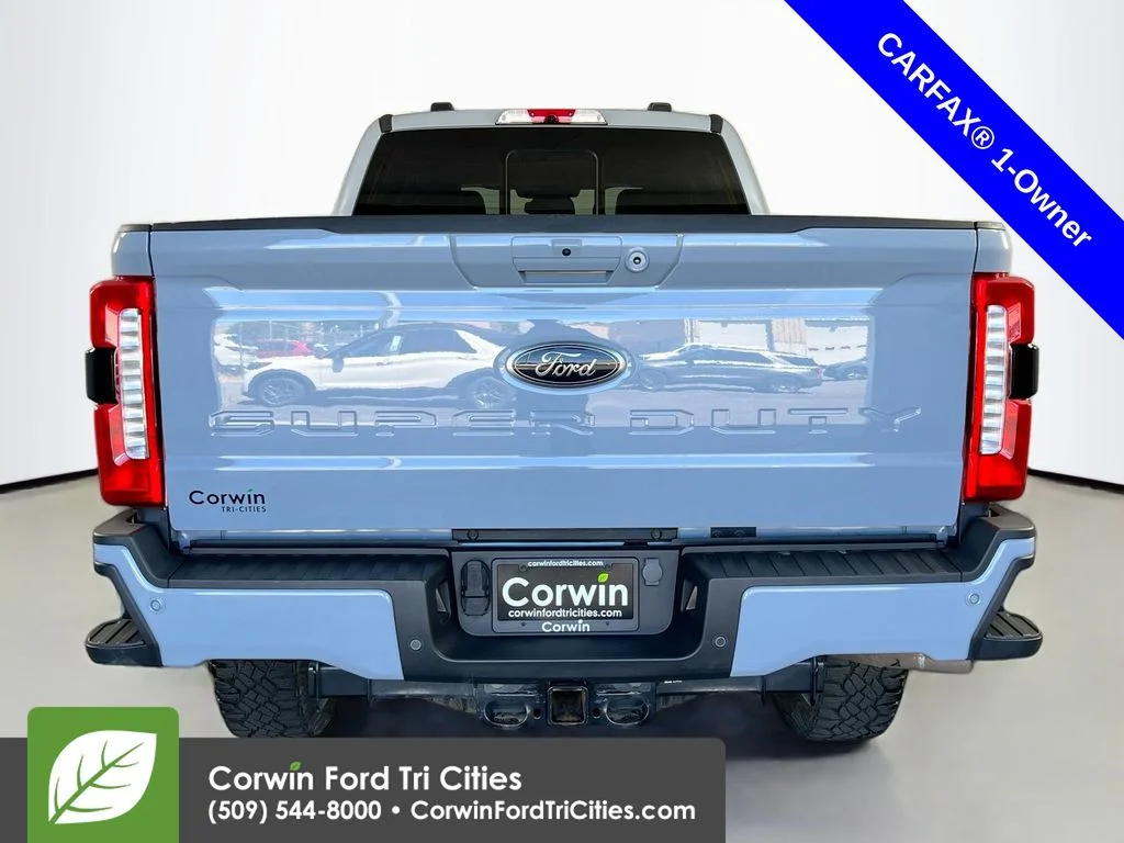 Used 2024 Glacier Gray Metallic Ford Lariat image 14