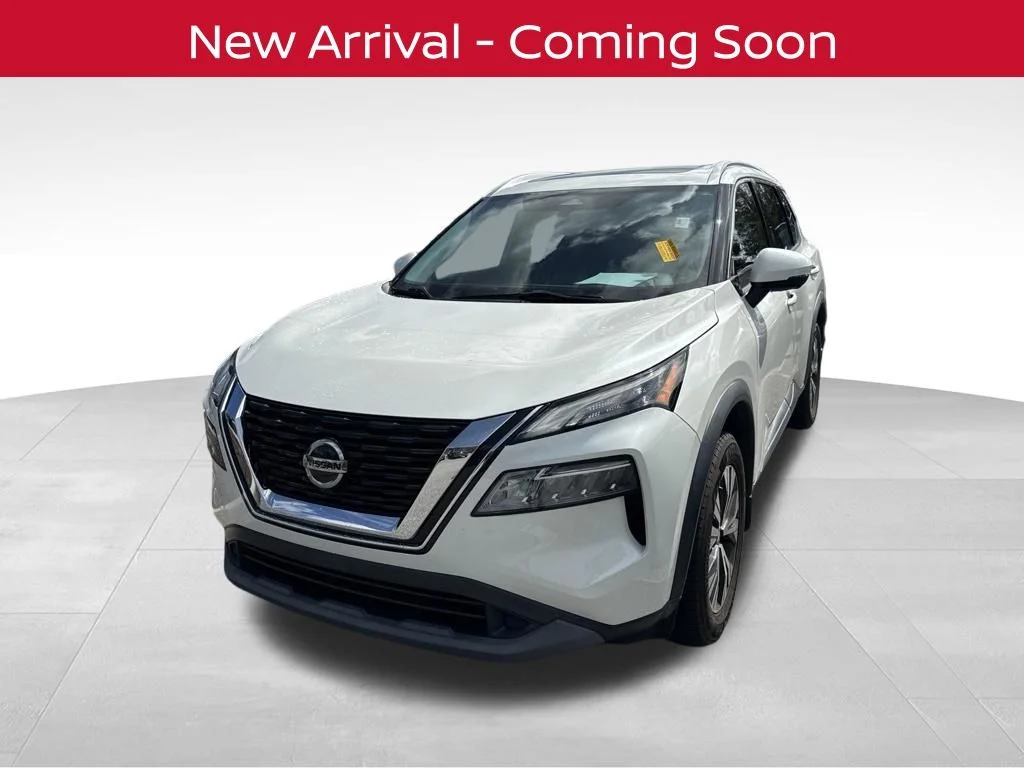Certified Used 2021 White Nissan SV image 2