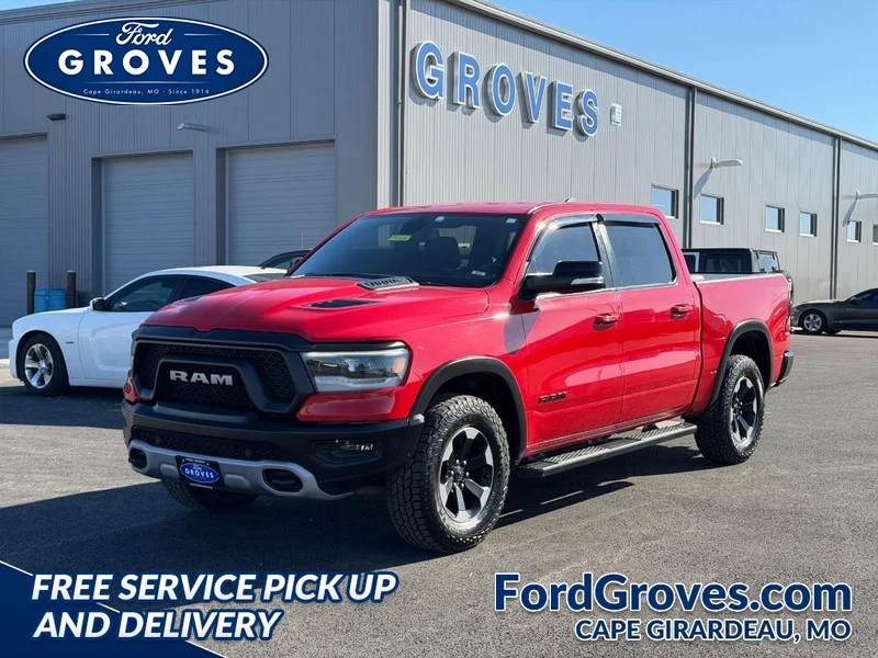 Certified Used 2019 Flame Red Clearcoat Ram Rebel image 1