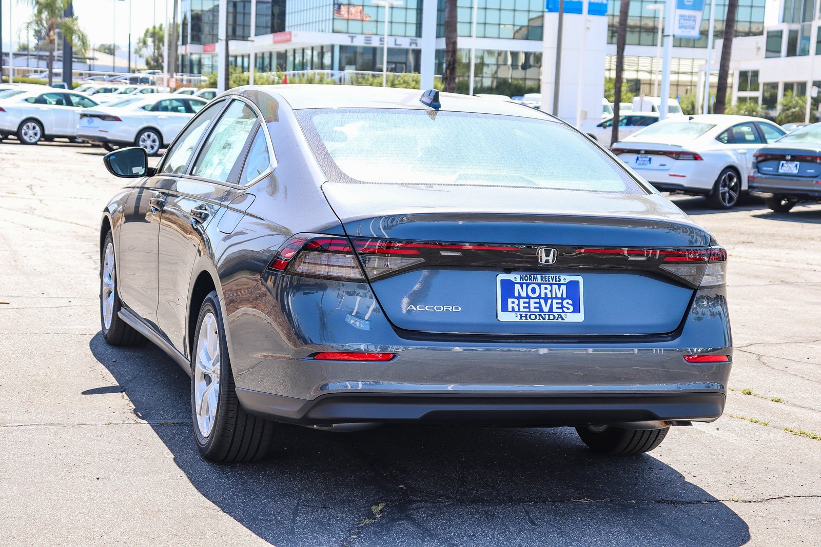 New 2026 Meteorite Gray Metallic Honda LX CVT image 11