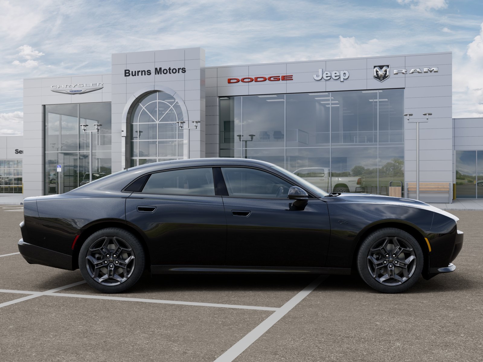 New 2026 Diamond Black Crystal Pearlcoat Dodge R/T Blacktop image 47
