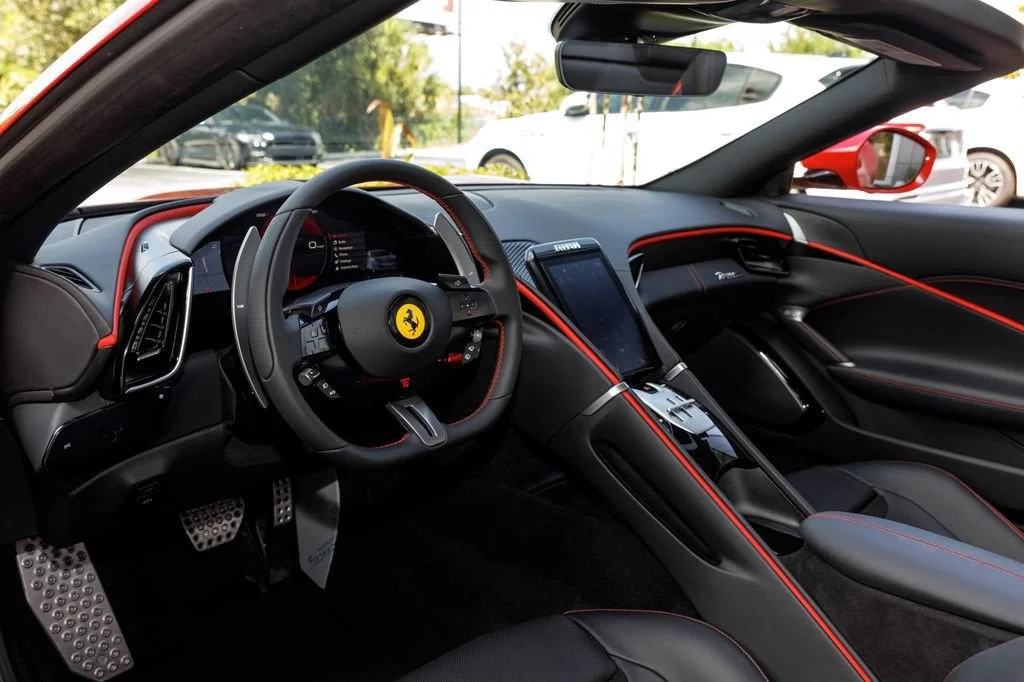 Used 2025 Rosso Corsa Ferrari Spider image 26