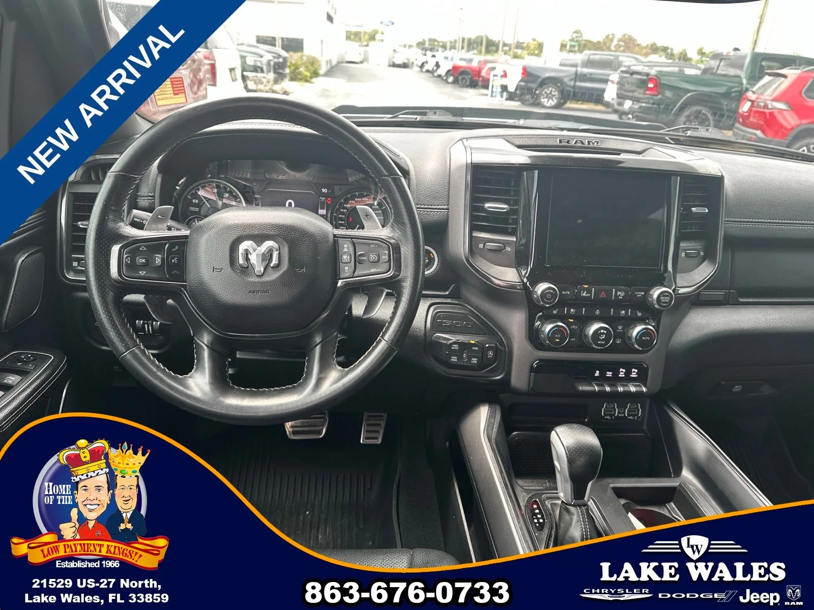 Used 2022 White Ram Laramie image 13