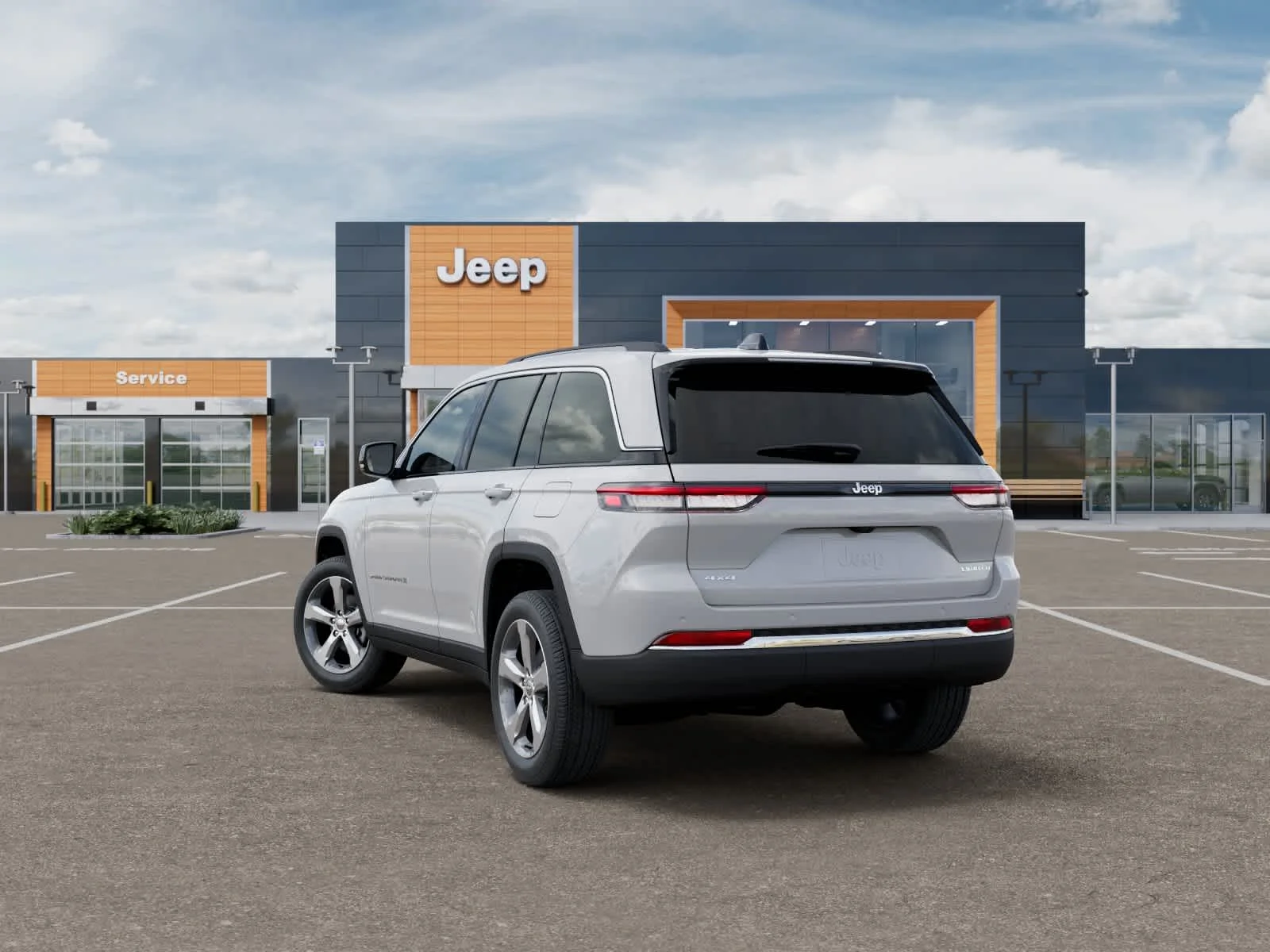 New 2026 Bright White Clearcoat Jeep Limited image 3