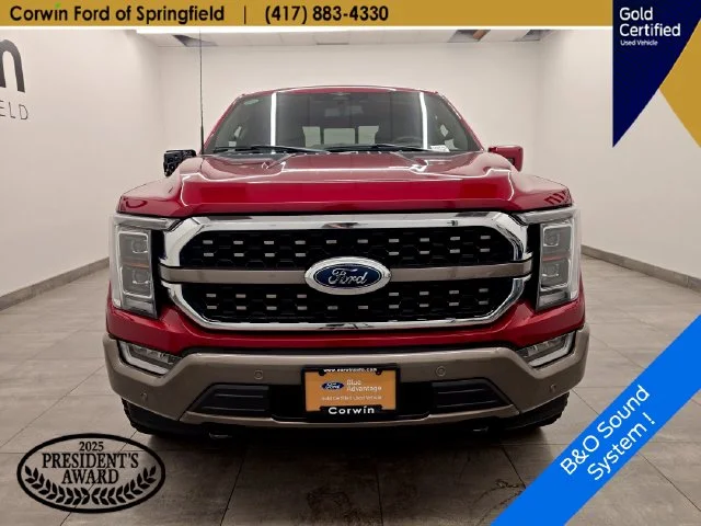 Used 2023 Rapid Red Metallic Tinted Clearcoat Ford King Ranch image 8