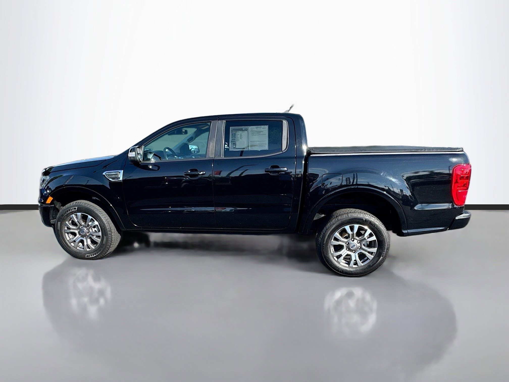 Used 2019 Shadow Black Ford LARIAT image 4