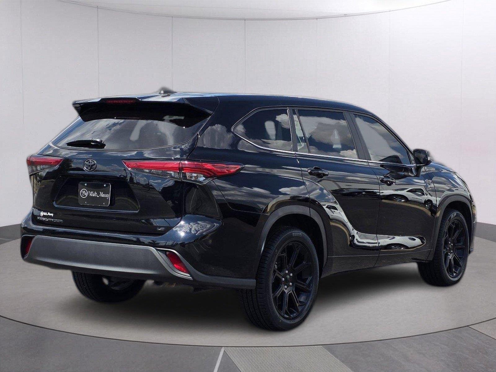 Used 2023 Midnight Black Metallic Toyota LE image 5