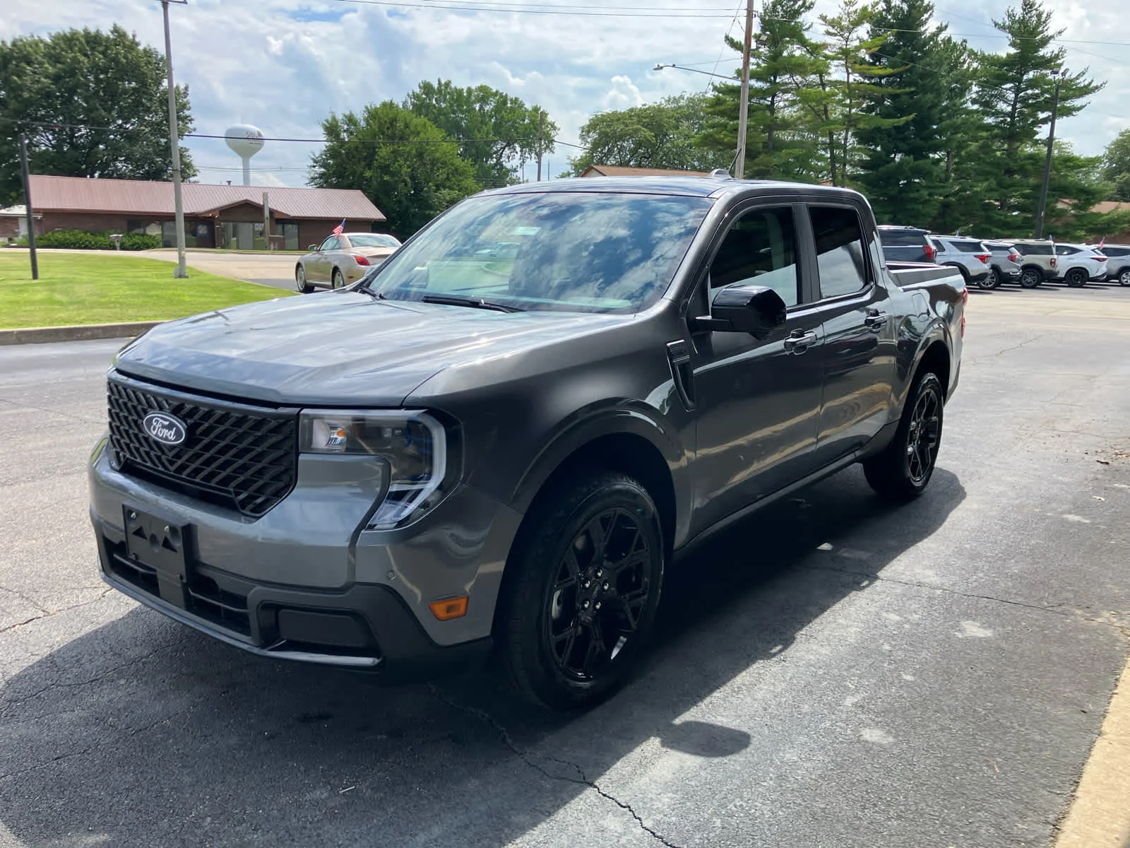 New 2026 Carbonized Gray Metallic Ford LARIAT image 5