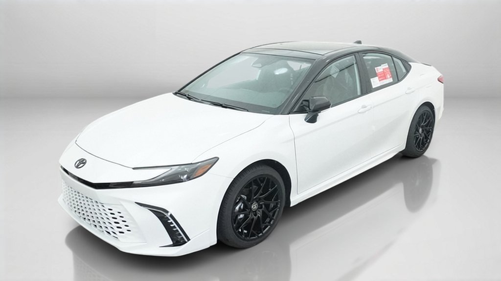 New 2026 Wind Chill Pearl with Midnight Black Metallic roof Toyota XSE image 17