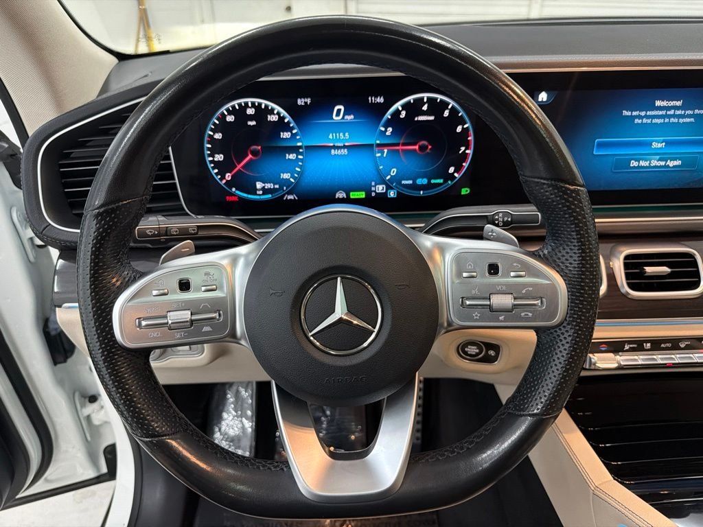 Used 2021 White Mercedes-Benz GLS 580 image 16