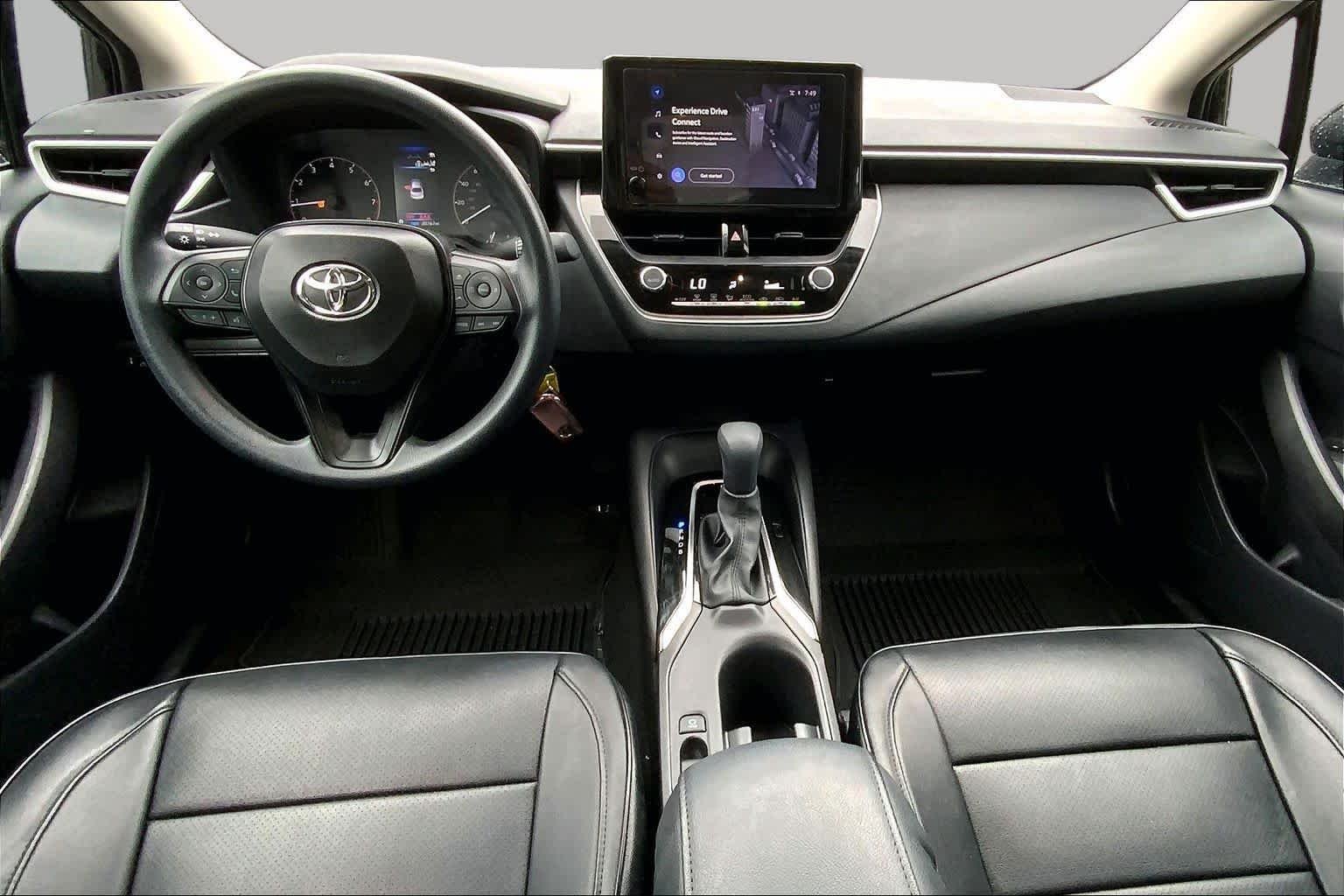 Used 2025 Midnight Black Metallic Toyota LE image 15