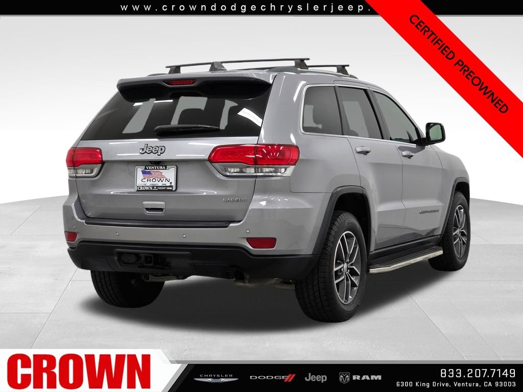 Certified Used 2018 Silver Jeep Laredo E image 7