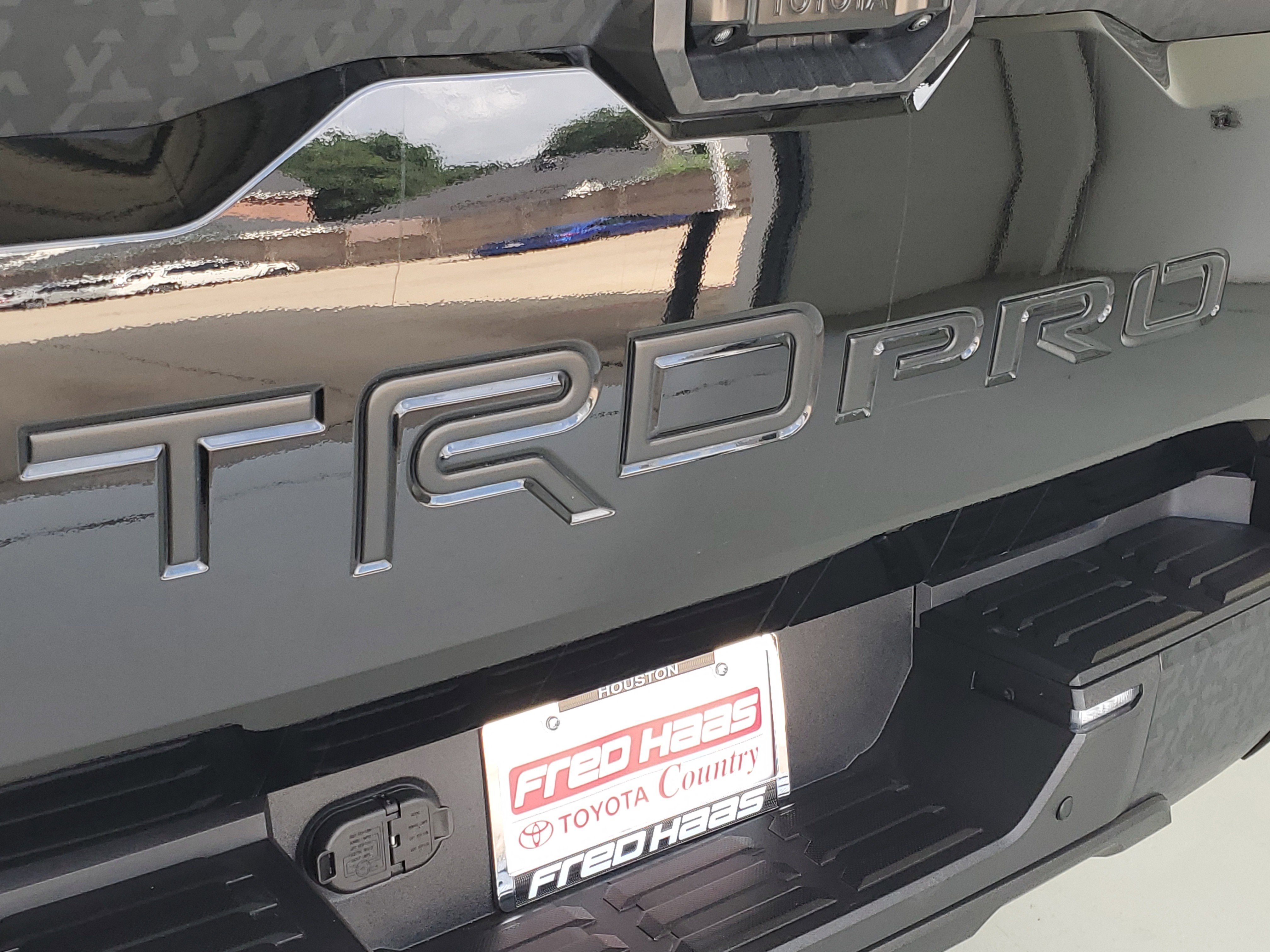 Used 2024 Midnight Black Metallic Toyota TRD Pro image 8
